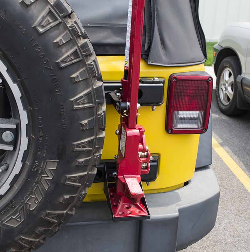 MORryde Jeep JK HiLift Jack Carrier Retrofit Offroad