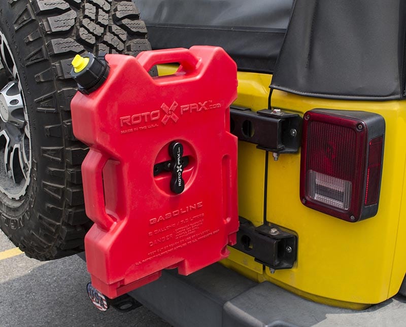 Jeep Rotopax Tailgate Hinge Mount | Retrofit Offroad