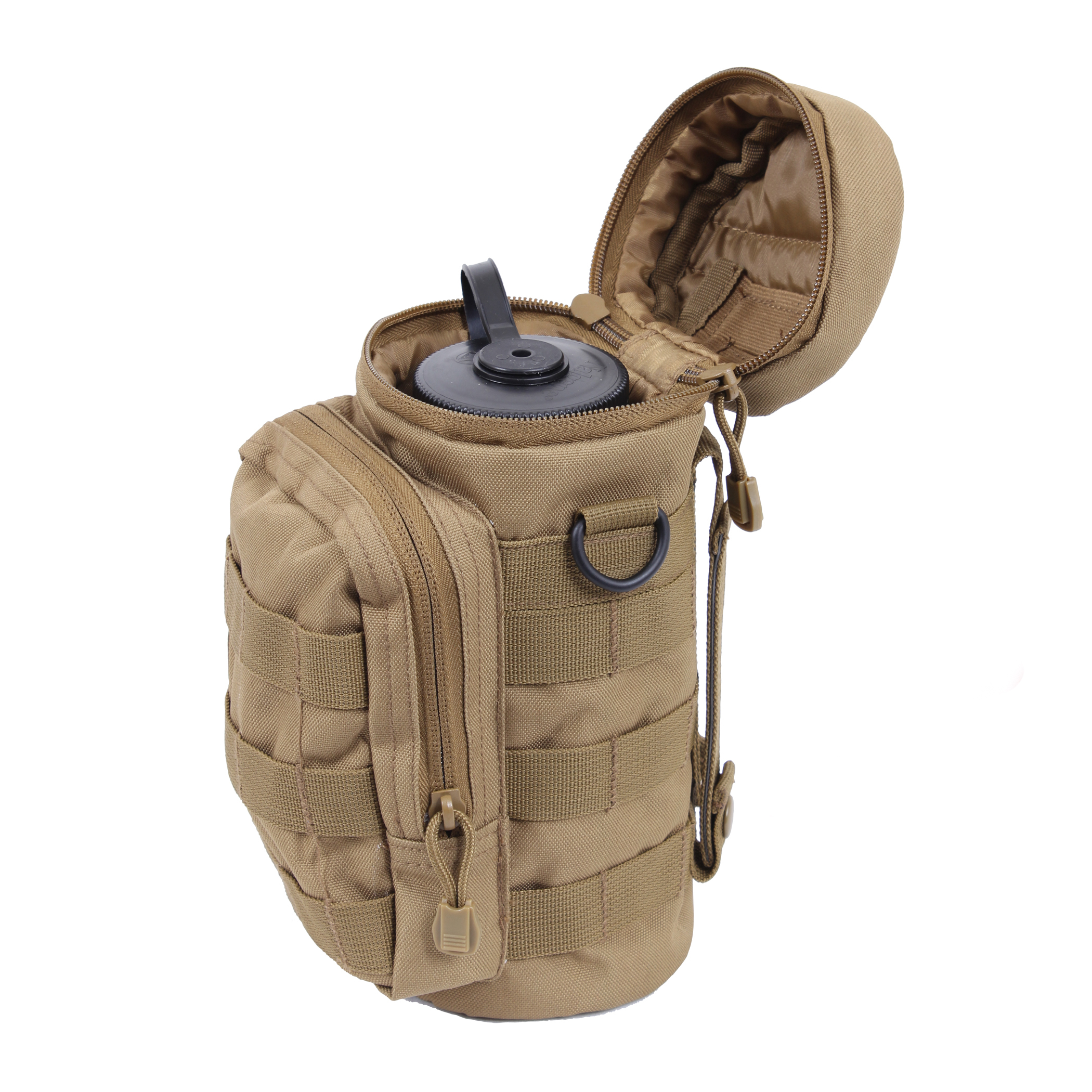 MOLLE Compatible Water Bottle Pouch Multiple Colors Retrofit Offroad