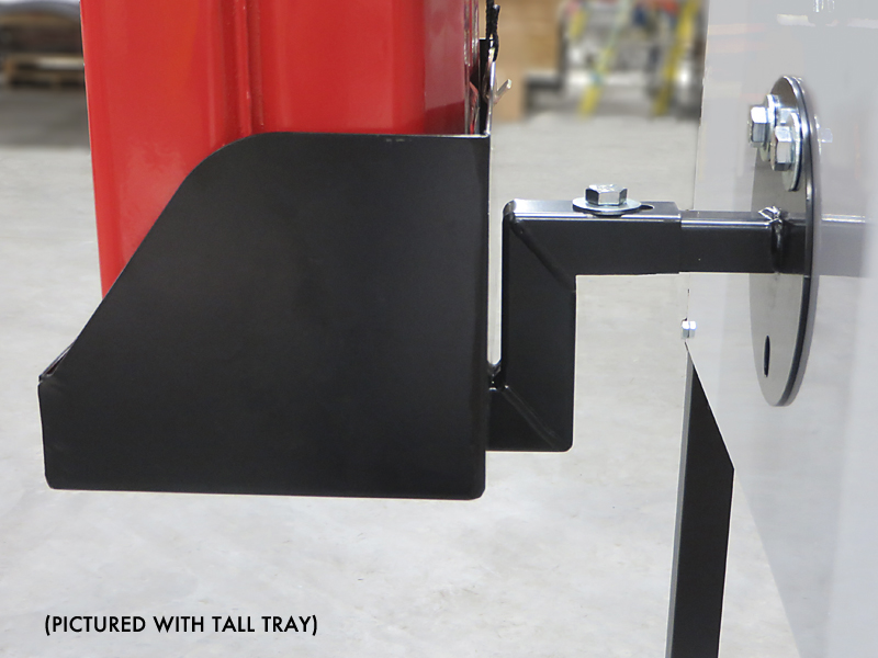 Spare Tire Jerry Can Holder w/ Tall Tray JP54005 Retrofit Offroad