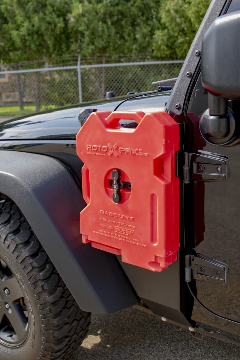 Jeep Wrangler JK Side Rotopax Mount, Driver Side JP54013 Retrofit