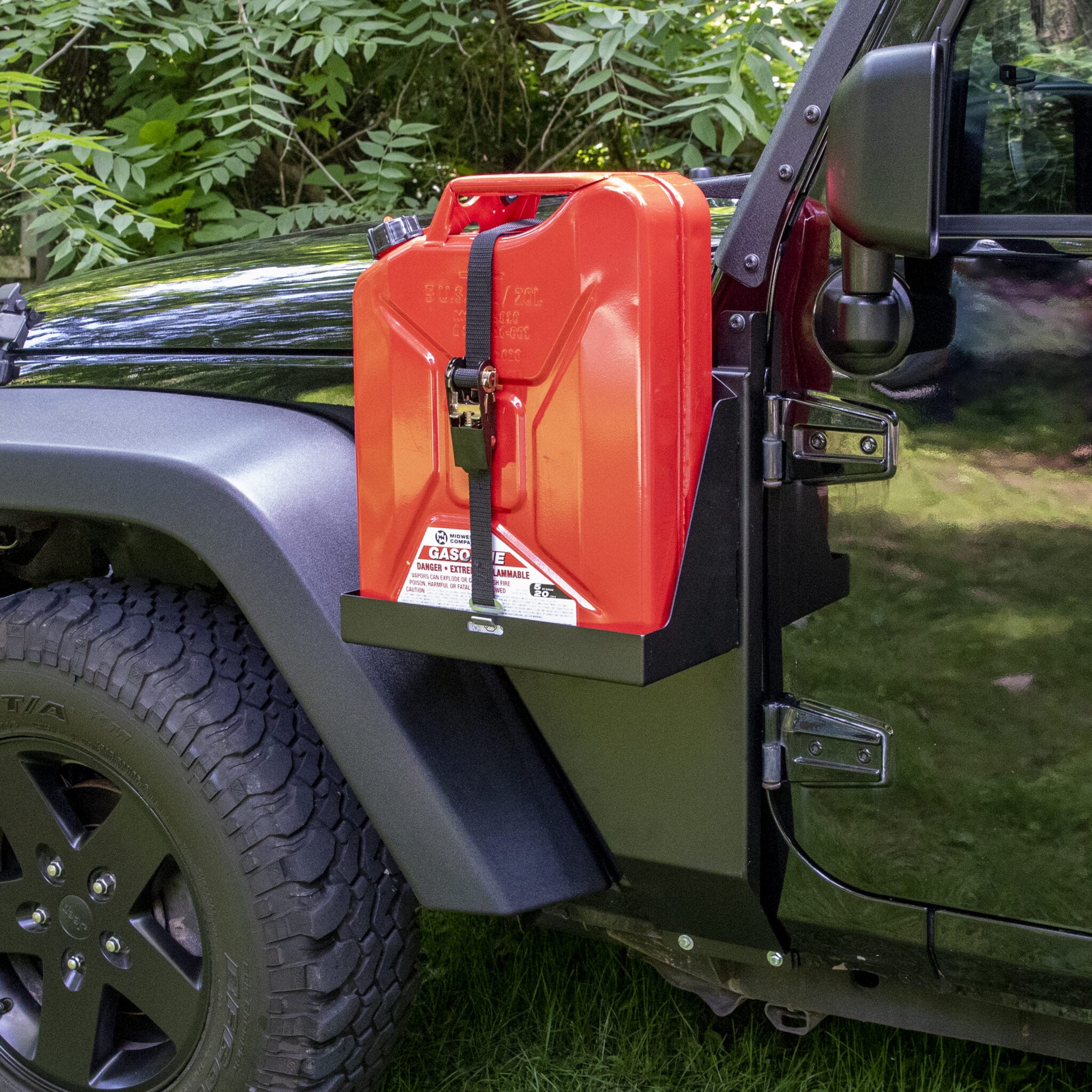 Jeep JK MORryde Side Mount Jerry Can, Driver Side – JP54-018 | Retrofit Offroad Jeep JK MORryde Side Mount Jerry Can, Driver Side – JP54-018 | Retrofit Offroad