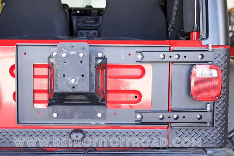 MORryde HD TJ Wrangler Tailgate Reinforcement - JP54-022 | Retrofit Offroad