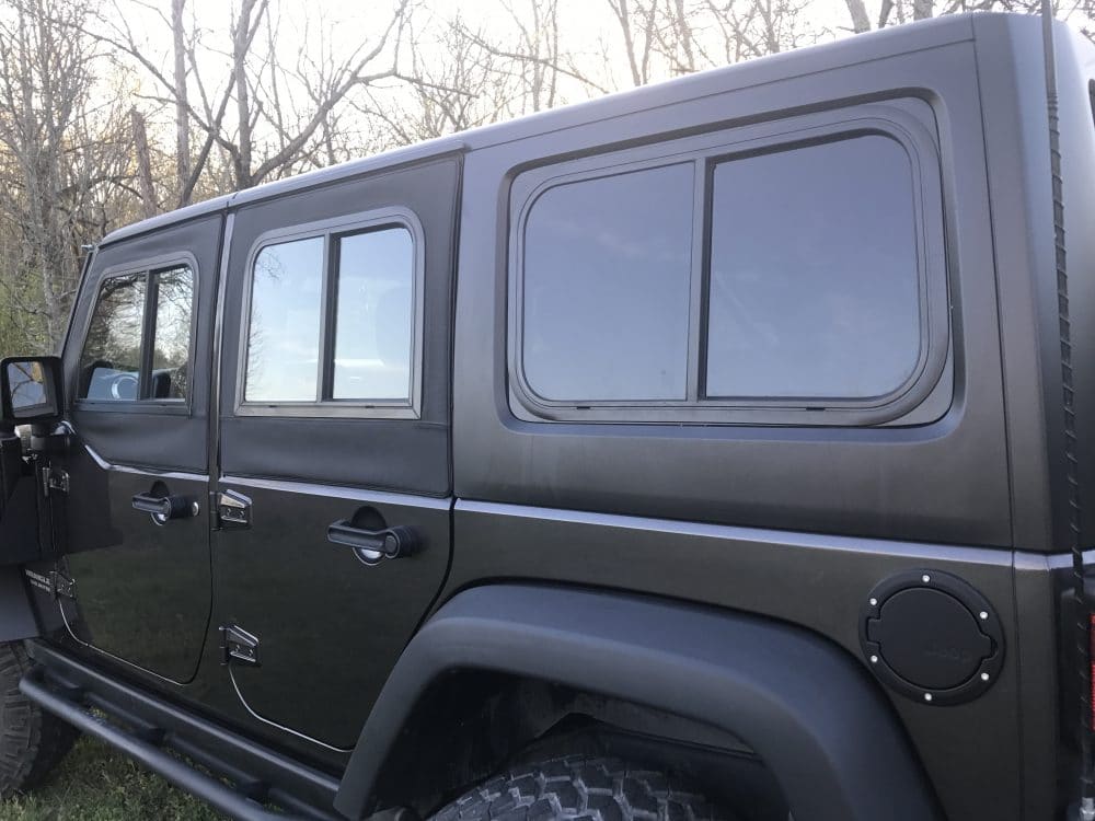 Jeep JKU Factory Hardtop Slider Window Kit - 2011-2017 | Retrofit Offroad Jeep JKU Factory Hardtop Slider Window Kit - 2011-2017 | Retrofit Offroad