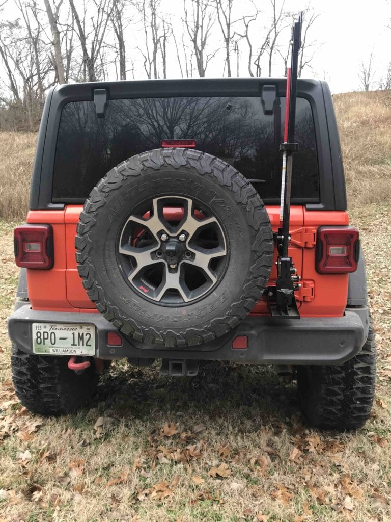 Jeep JL HighLift Jack Tailgate Mount Retrofit Offroad