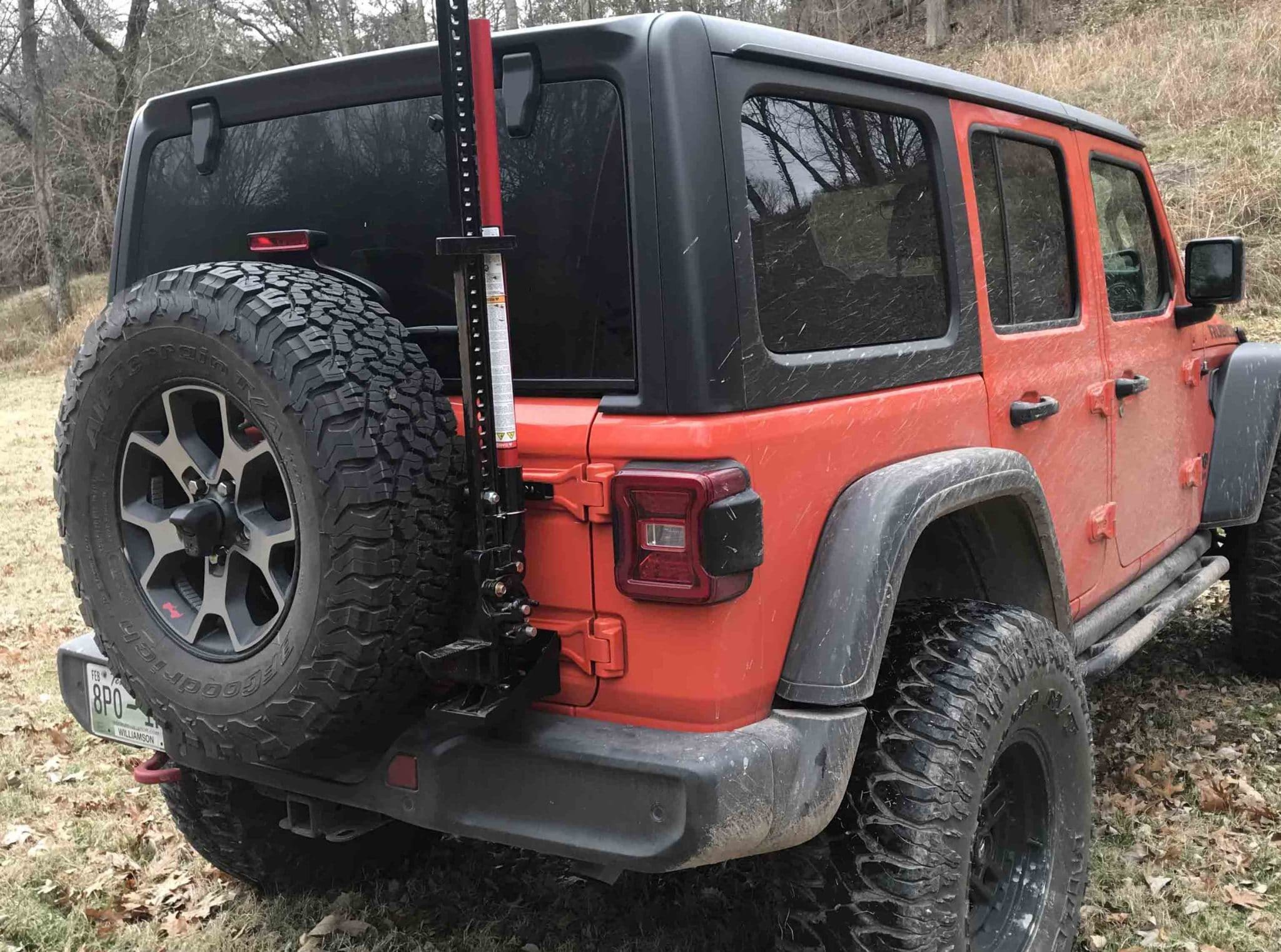 Jeep JL High-Lift Jack Tailgate Mount | Retrofit Offroad